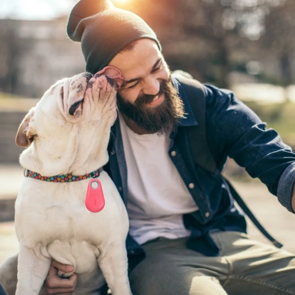 Smart Dog Bluetooth Locator Pet GPS Tracker Anti-Lost Alarm Remote Selfie Shutter Release Automatic Wireless Tracker for Pets