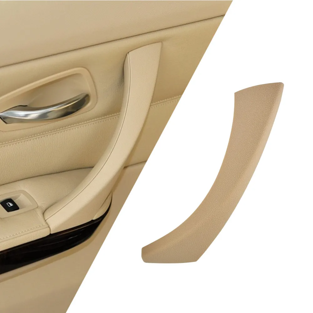 For BMW E90 E91 LH RH Inner & Outer Interior Door Pull Handle Panel Trim Cover