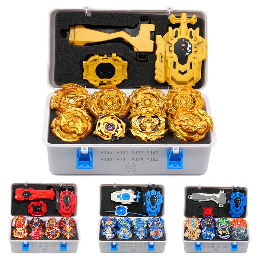 Золотой FCL Beyblade Beyblades металлический набор для младенцев взрывной коробки Bey Blade Beyblade детские игрушки