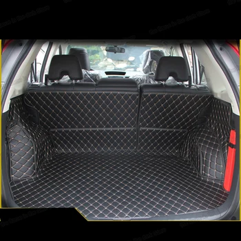 

lsrtw2017 car styling accessories fiber leather car trunk mat for honda crv 2012-2016 cargo liner