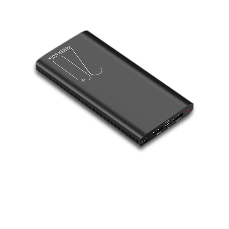 20000 мАч Power Bank ультра тонкий Внешняя батарея зарядное устройство повербанк для