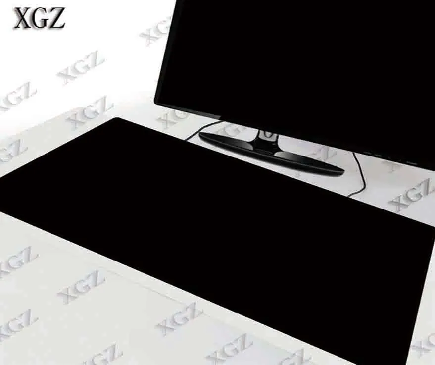 XGZ 600x300 900x400MM Large Big Sizes Gaming Mouse Pad Black Mousepad Lock Edge Laptop Pc for CSGO Game Gamer Computer Accessory