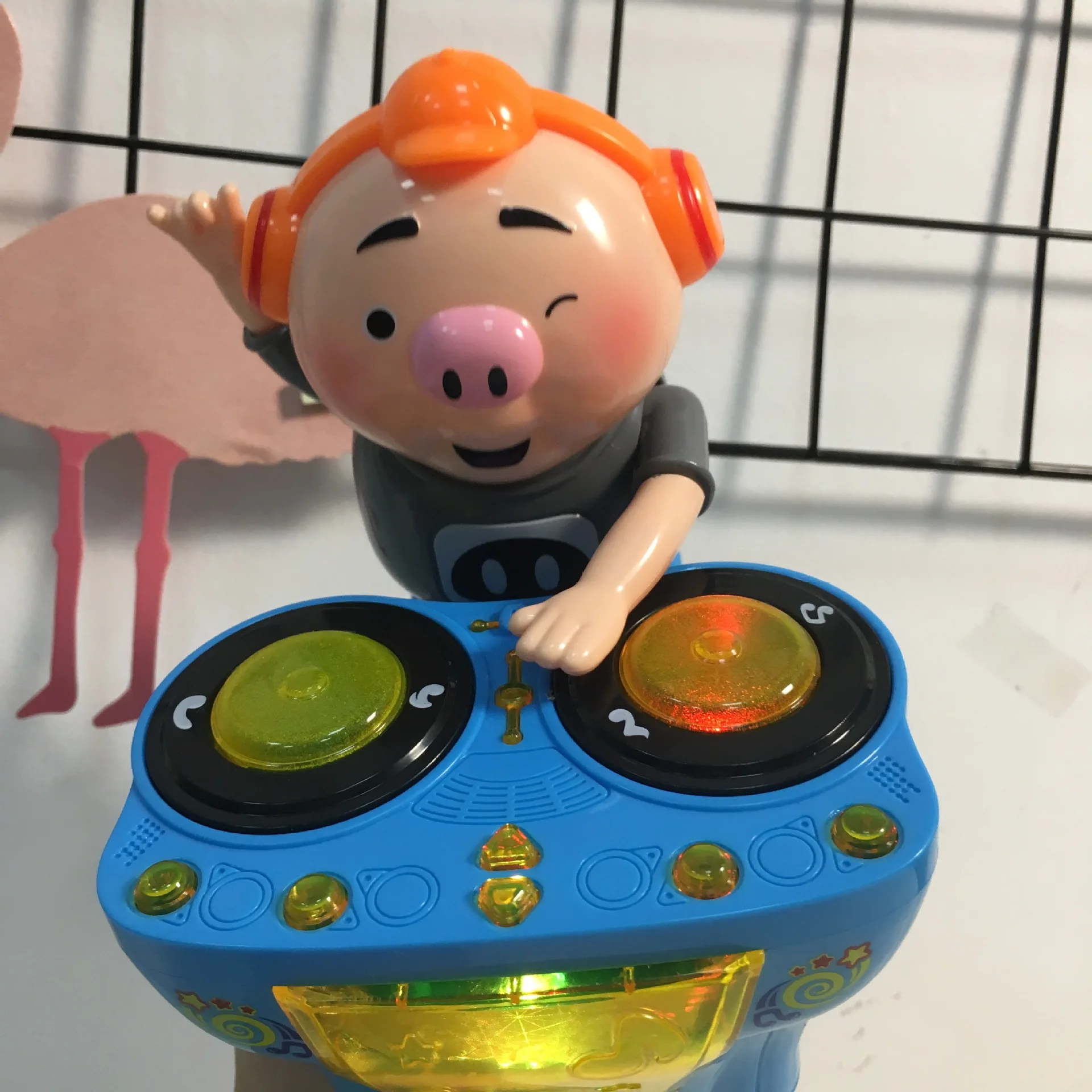 Douyin Горячая подлинный авторизованный свиная кожа маленький пердеж DJ Бар Счетчик музыка танцы морская водоросль свиная кожа Электрическая универсальная игрушка Ca