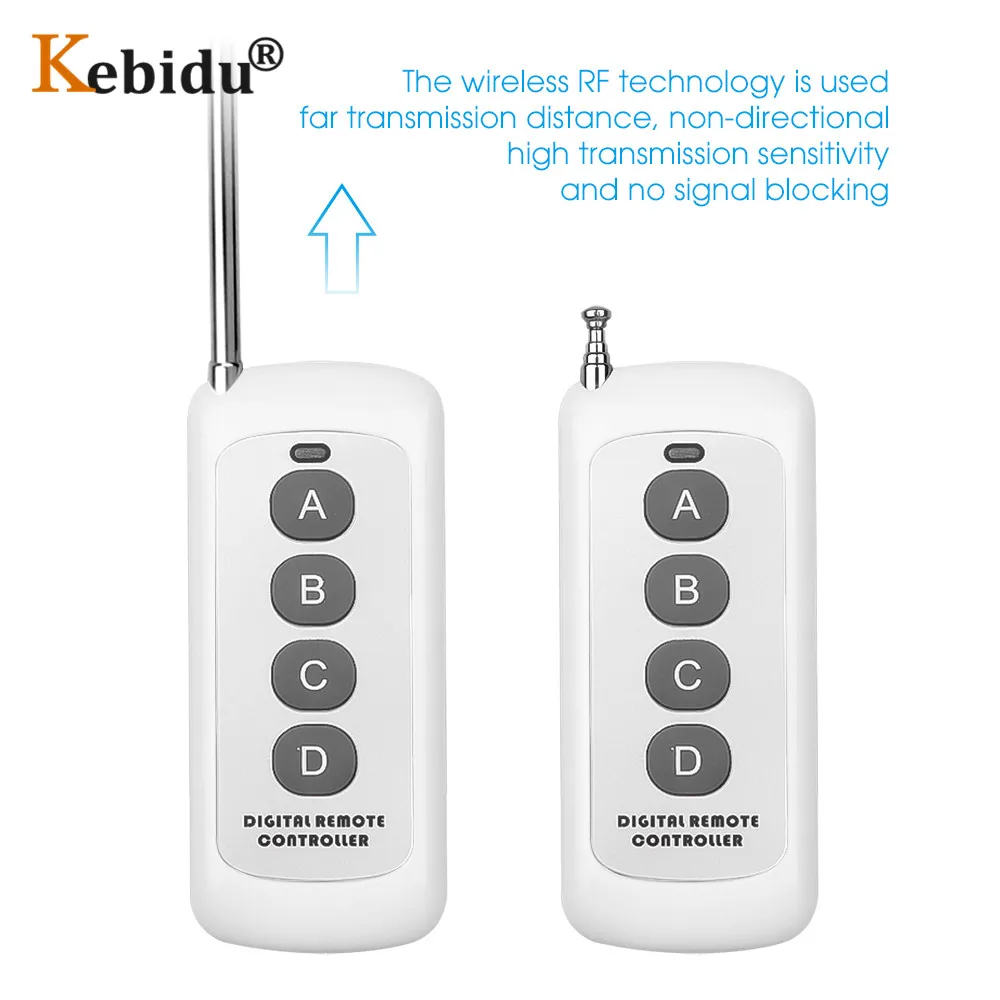 Wireless RF Module Remote Control Learning Code 1527 Remote Control