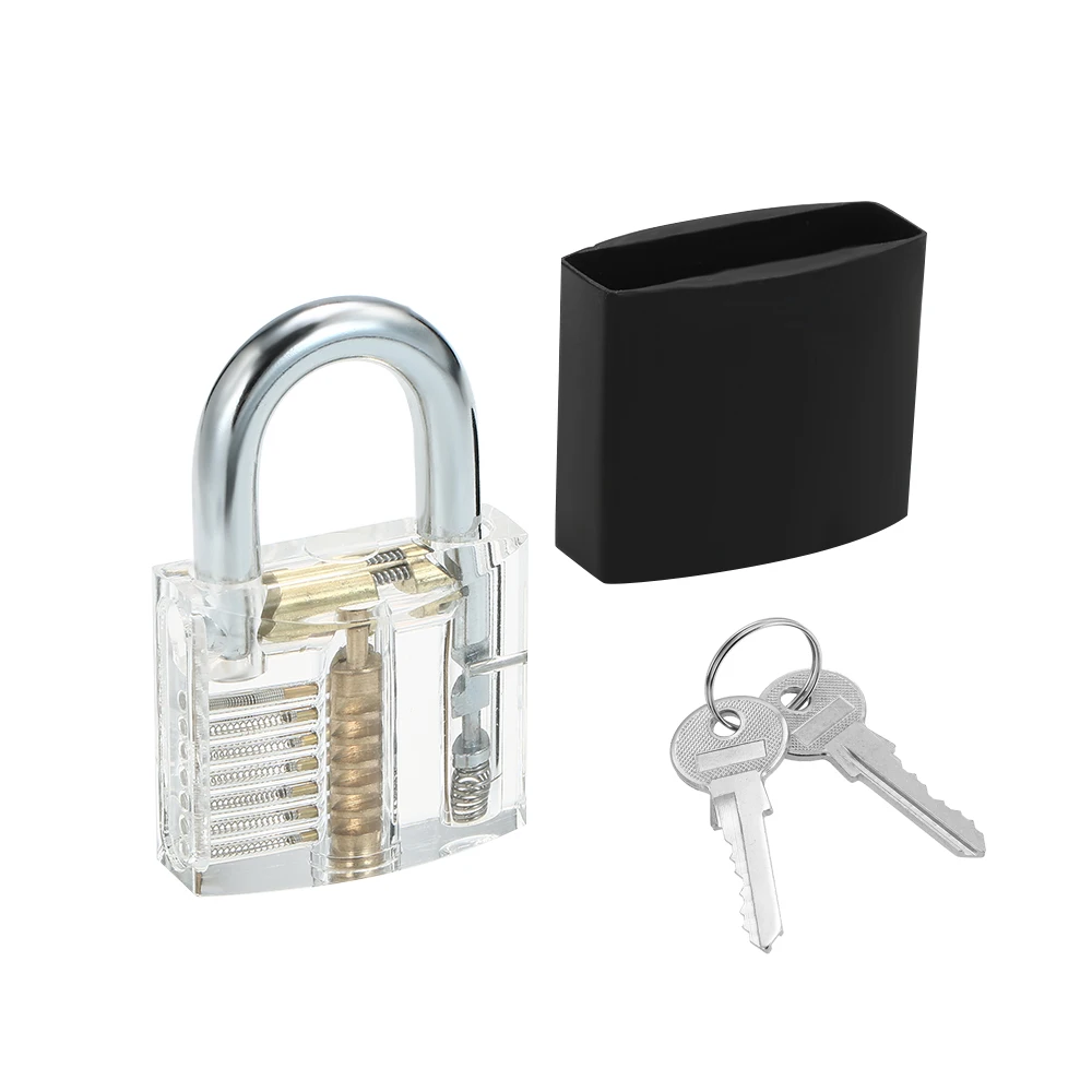 

Locksmith Transparent Locks Pick Visible Cutaway Practice View Padlock Training Skill For Furniture Hardware