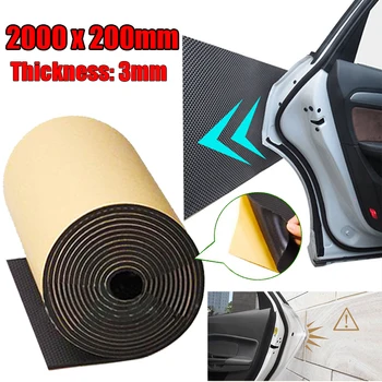 

Car Door Protection Mat Garage Rubber Wall Guard Bumpers Parking Anti Scratch