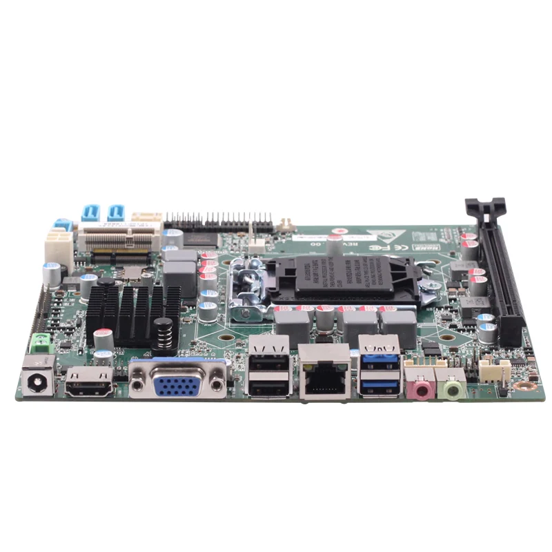 LGA1151 H170 Чипсет Материнские платы Mini ITX 2 портами ethernet Материнские платы с бортовым 4 Гб Оперативная память+ 16GB ddr4 2* COM