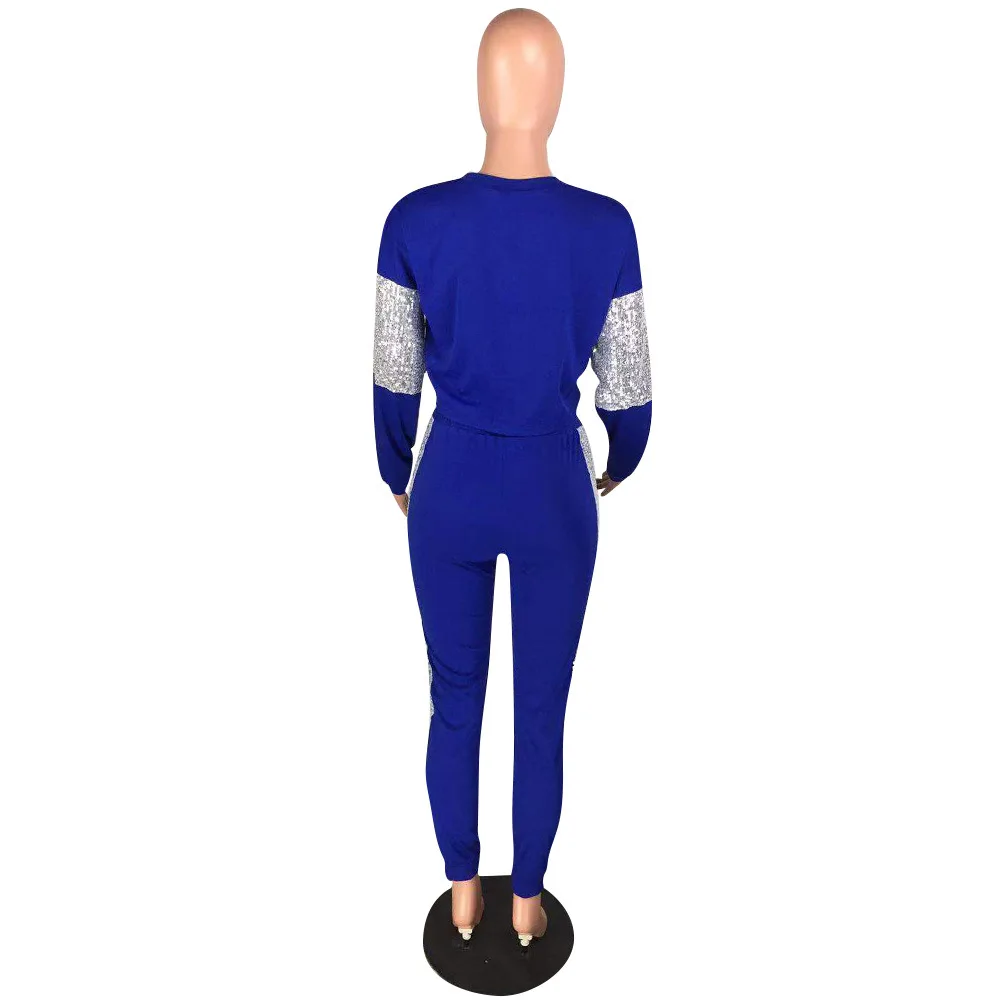 Африканские комплекты для женщин с длинными рукавами, расшитые блестками, африканские эластичные базиновые мешковатые брюки, рок стиль, Дашики рукав, известный костюм леди