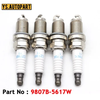 

4pcs/lot Iridium Spark Plug 9807B-5617W For ACURA CSX MDX RL RSX TL TSX For HONDA ACCORD CIVIC CR-V ELEMENT