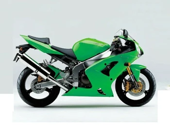 

Green Fairing Complete Injection Kit for 2003-2004 Kawasaki Ninja ZX6R ZX-6R