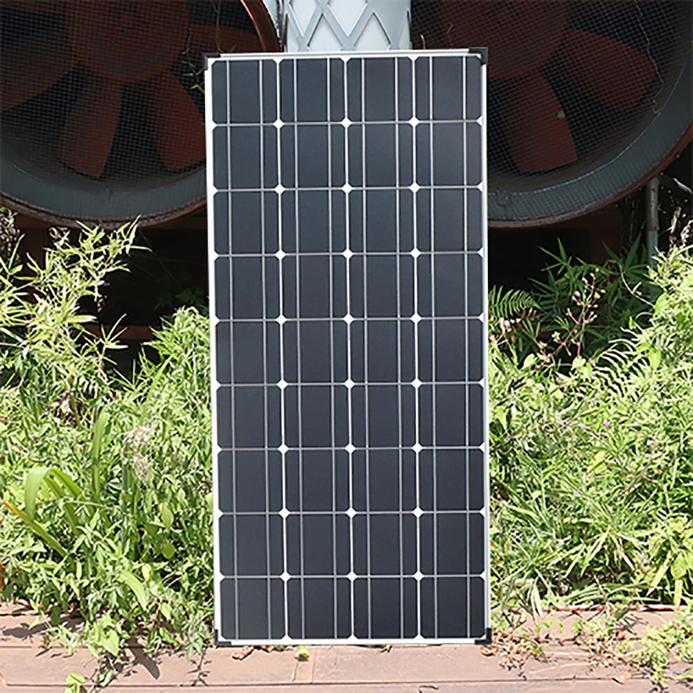 Set 2 x Photovoltaik Solar Panel 60W 12V SR tot 120W Wohnmobil Boot Hutte 