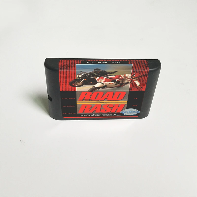 Road Rush-Крышка США с розничной коробкой 16 бит MD карточная игра для Sega megadrive бытие видео игровая приставка