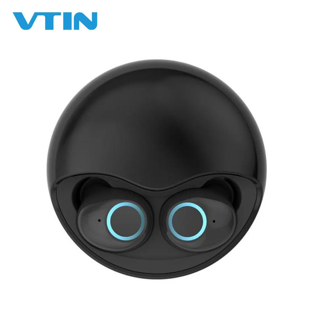 VTIN TWS bluetooth-гарнитура V5.0 беспроводные вакуумные стереонаушники с микрофоном для IPhone Android TWS наушники IPX5 водонепроницаемые