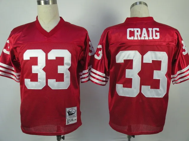 Золотой Stitiched, San Francisco s, Steve Young, Joe Монтана, Roger Craig, Ronnie Lott, Jerry Rice, Throwback для мужчин Джерси - Цвет: Золотой