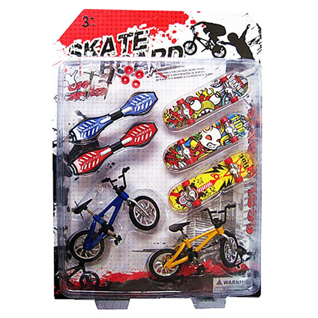 8 шт. Tech Deck Finger велосипед и Скейтборд Дети Детские колеса игрушки подарки