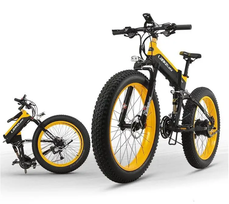 Электровелосипед европейского качества XT750Plus Fat складной 2" 1000 Вт Fat складной электрический велосипед 1000 Вт Fat складной E