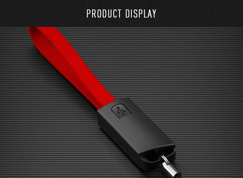 Mobile Phone Data Cable Is Ultra-Short 22 Cm Data Cable New Lanyard Keychain Data Cable For Android C-Type Keychain Data Cable