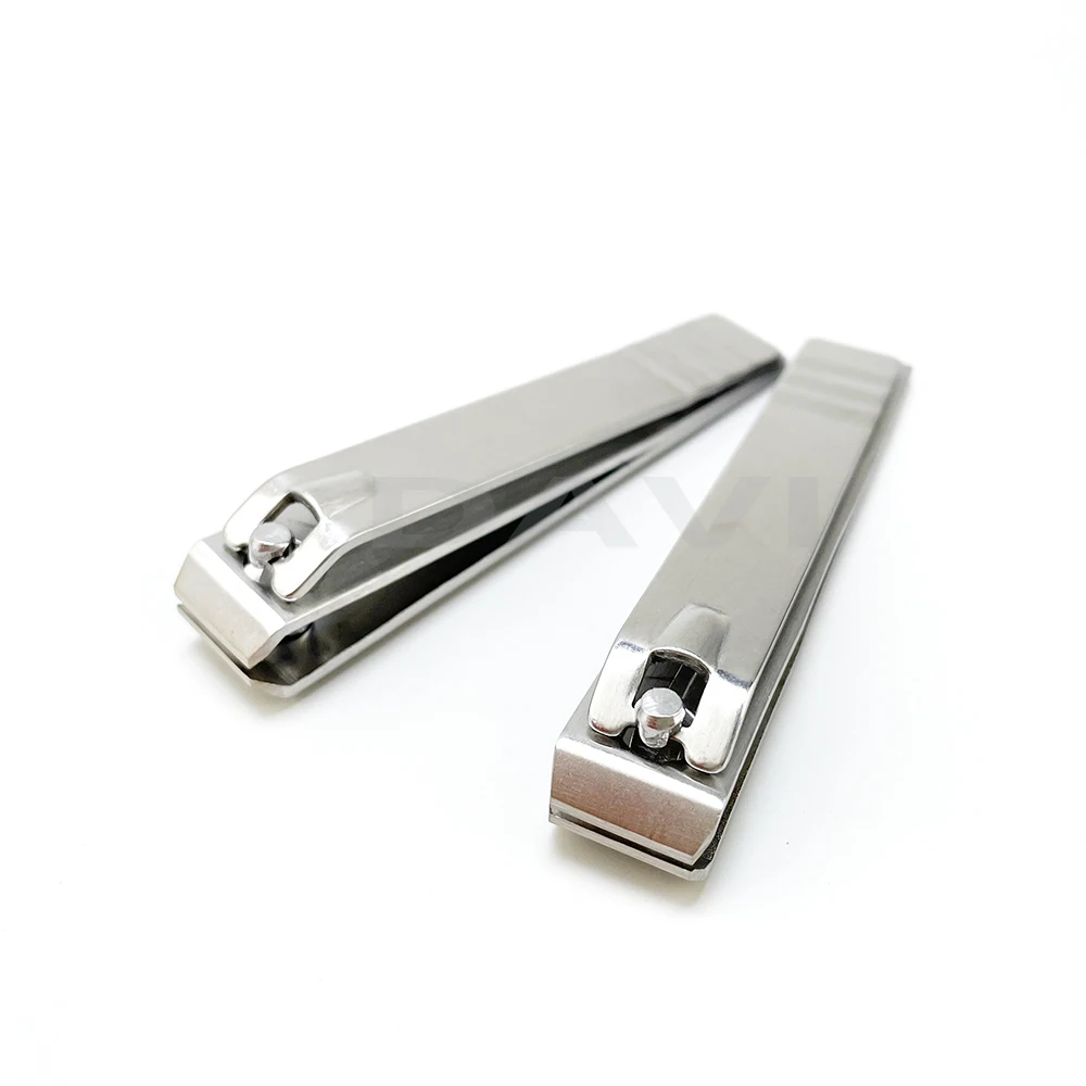 6pcs/Lot Straight Mouth Stainless Steel Nail Clipper Manicure Pedicure