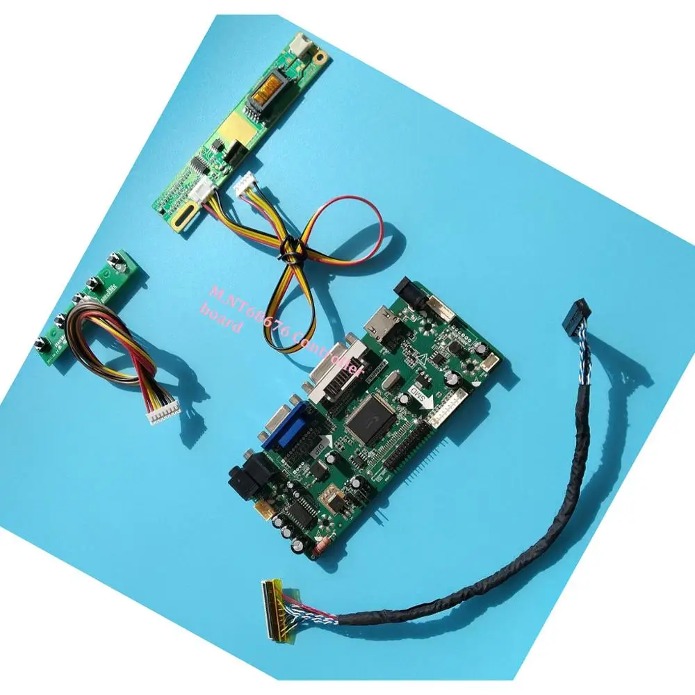 Kit para Controle de Tela Lp141wx5 tl 1280x800 Placa com Tela de 30 Pinos Led Lvds Hdmi Mais Dvi Mais Vga Monitor Lcd e Áudio m. Nt68676 Painel de Tela de 14.1 - Imagem 3
