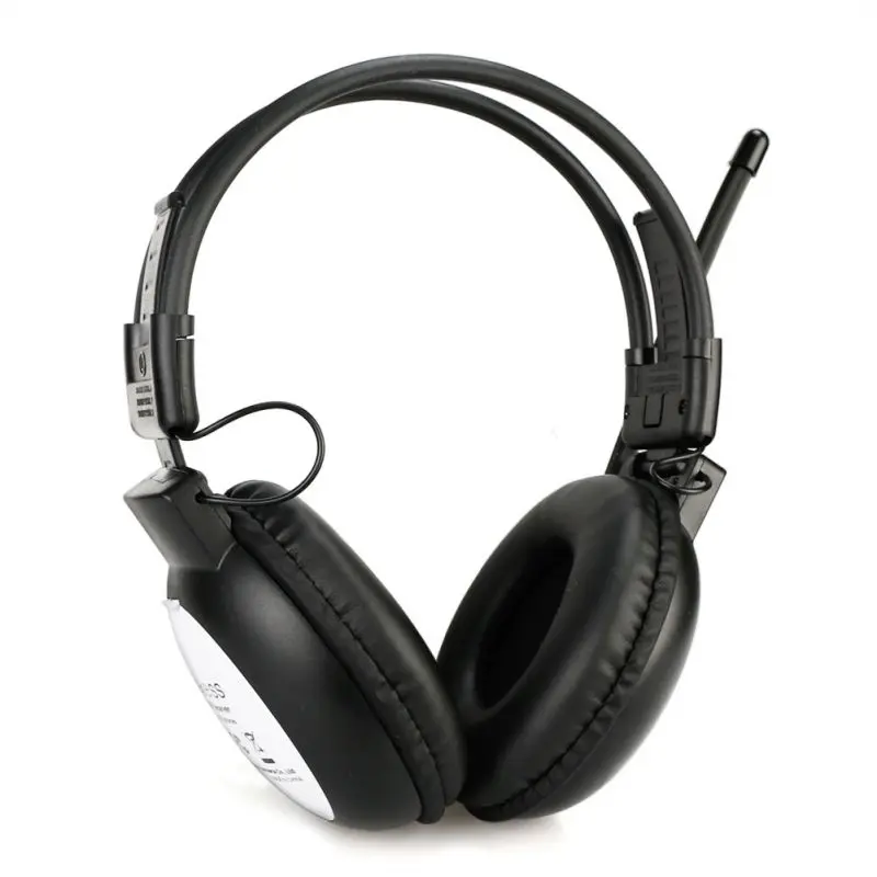 

Portable Over-ear FM Radio Headphones, Mono/ Stereo Headsets For Conference And Sessions