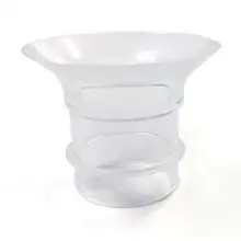 Adaptateur de calibre de tasse de lait, convertisseur de taille de corne de pompe de sein de 21 Mm, petit couvercle de corne de mamelon