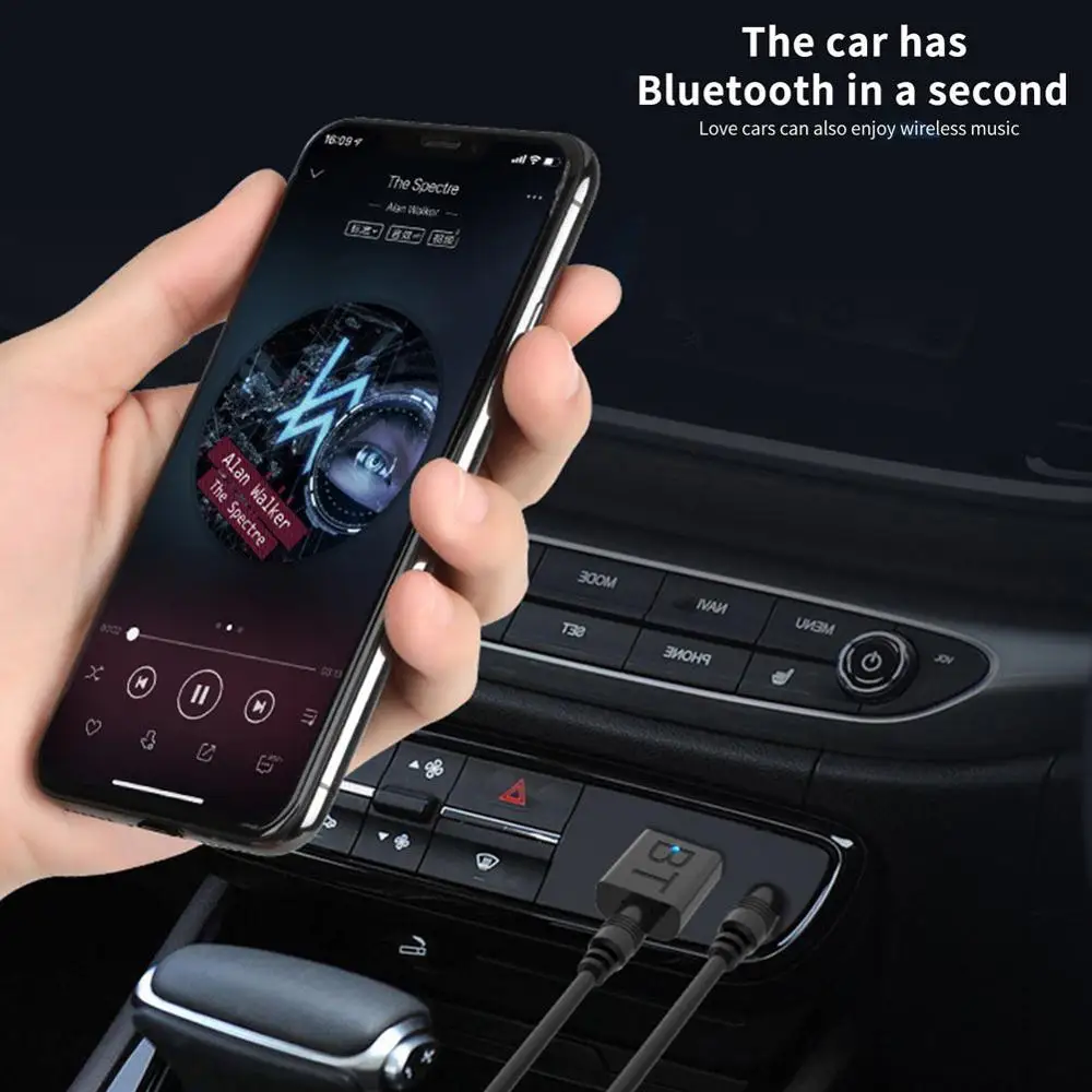 Мини USB аудио передатчик приемник адаптер 3,5 мм Автомобильный Bluetooth 5,0 аудио приемник Бесплатный привод Установка для автомобиля ТВ ПК динамик