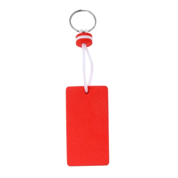 

Marine Outboard Swimming Beach Floating Key Ring Key Float Sailing Kayak Fishing Accessories- Rectangle