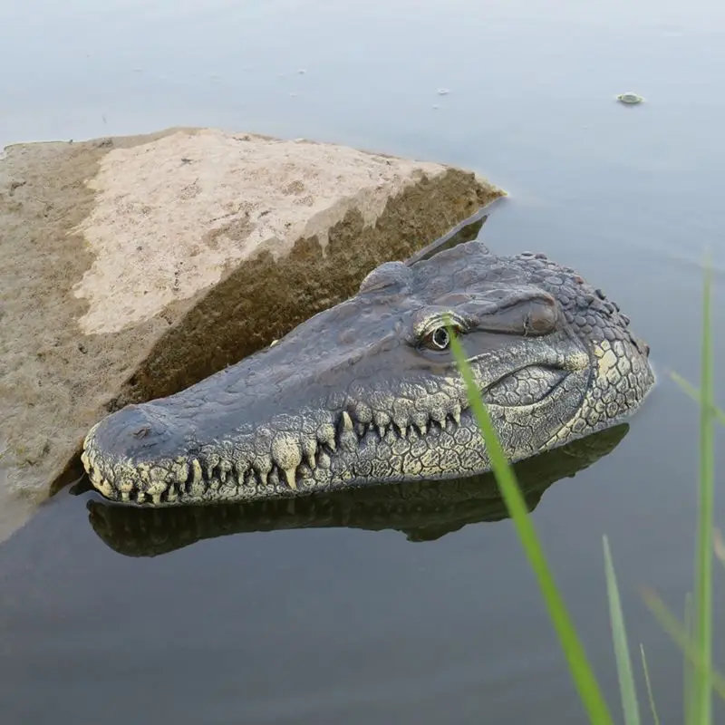 V005 2.4G 4CH Simulation Crocodile Head RC Boat Water Racing Remote Control Toys new