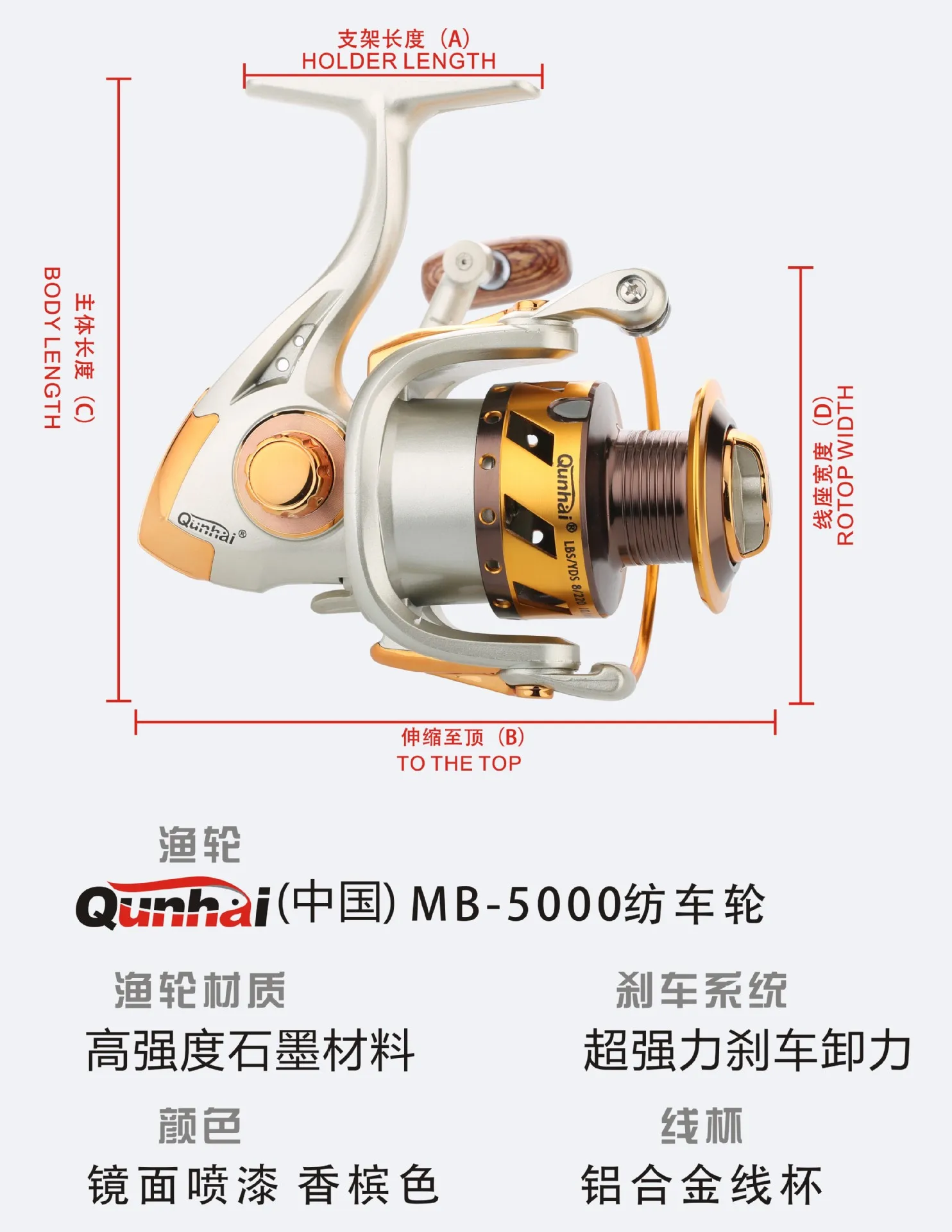 supply group of sea mb metal head series fishing