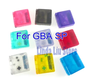 

1set Limited Edition Replacement For GameBoy Advance SP Classic Clear Housing Shell for GBA SP Transparent Housing Case Cover