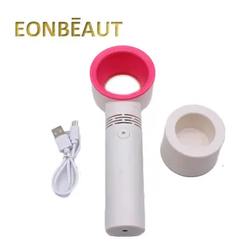 

1 PCS Rechargeable Portable Fan Without Wing Handheld Mini Air Cooler With 3 Fan Speed USB Bladeless Fan for Eyelash Extension