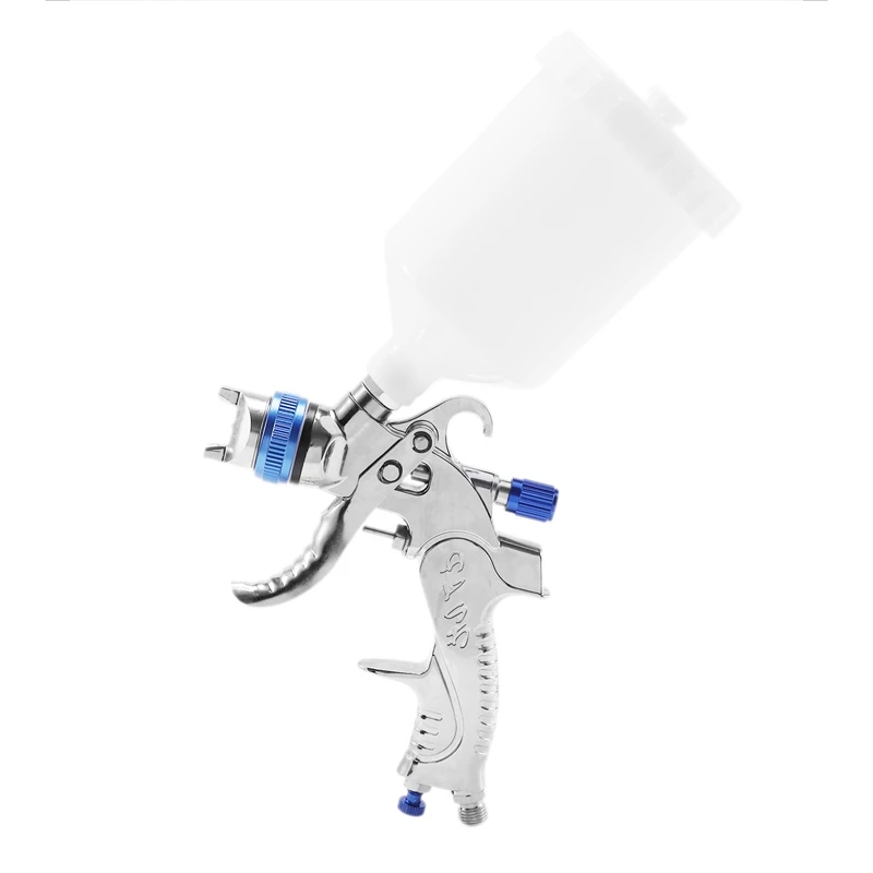 

Car Air Spray Set Professional Air Paint Kits with 3 Nozzle and Cups on Top 1.4mm 1.7mm 2.0mm for Paint Top Coat Press-Up