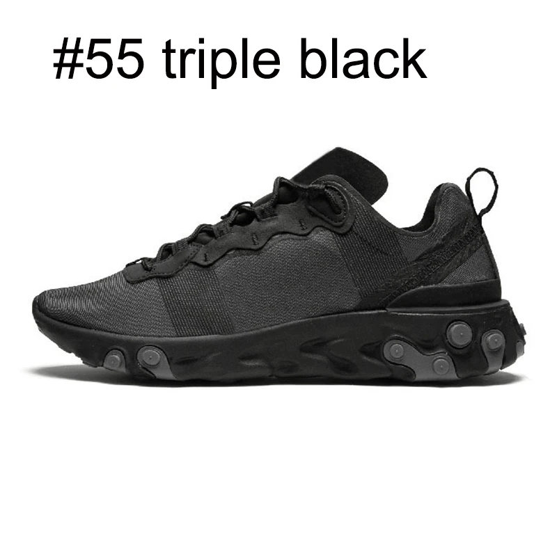 

2019 react element 87 55 running shoes men women Anthracite Light Bone triple black white RED ORBIT trainers sports sneaker