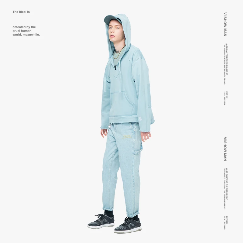 VIISHOW, уличная Мужская толстовка, бренд, хип-хоп стиль, Sudaderas Para Hombre, новые толстовки, мужские толстовки, Felpa Uomo, WD2011183