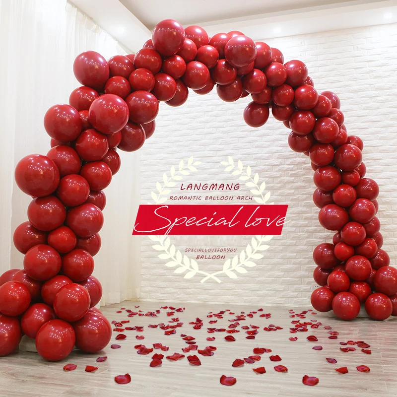 

Marriage Balloon Arch Wedding Suit Celebration Pomegranate Birthday Party Decoration