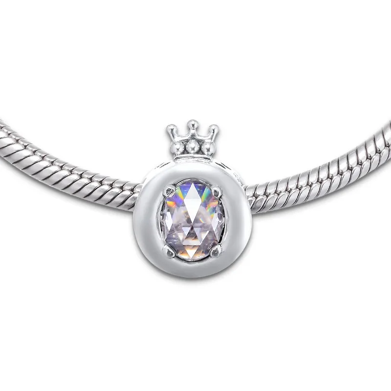 Clear-CZ-Crown-Letter-O-Crystal-Beads-for-Silver-925-Original-Charms-Bracelets-DIY-Charm-Beads (4)