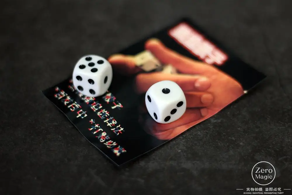 

Russia Dice Deluxe Forcing Dice Magic Tricks Close Up Magia Gimmick Props Comedy Metalism Classic toys