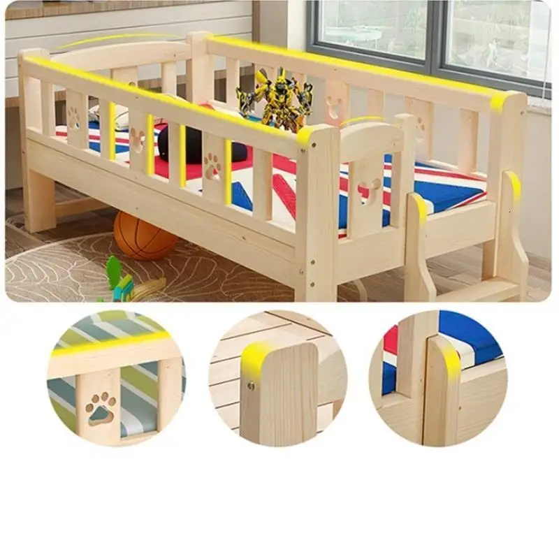 Детская кроватка «мобиля» Yatak Cocuk Yataklari Litera Infantiles Wood Cama Infantil Lit Enfant Muebles мебель для спальни детская кровать