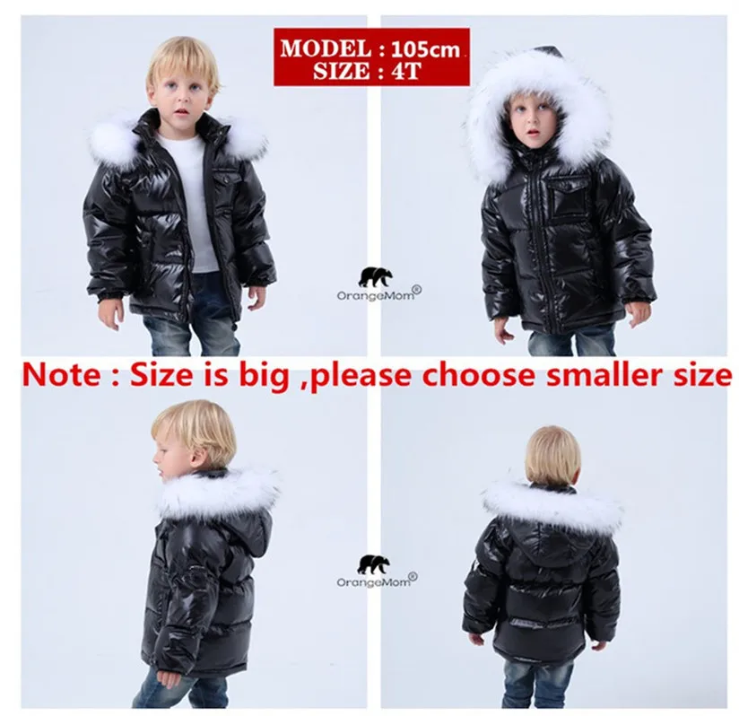 Down Jacket for Boys Girls Children's Winter Snow Wear