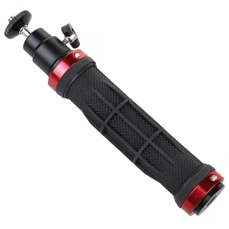 1/4 inch Screw Handle Grip Stabilizer For Gopro Video Holder Stand Handheld Tripod For Digital Video Camera Led Video Light