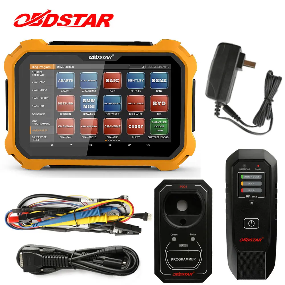 OBDSTAR X300 DP Plus OBD2 ключ программист контактный Код одометр коррекция EEPROM адаптер