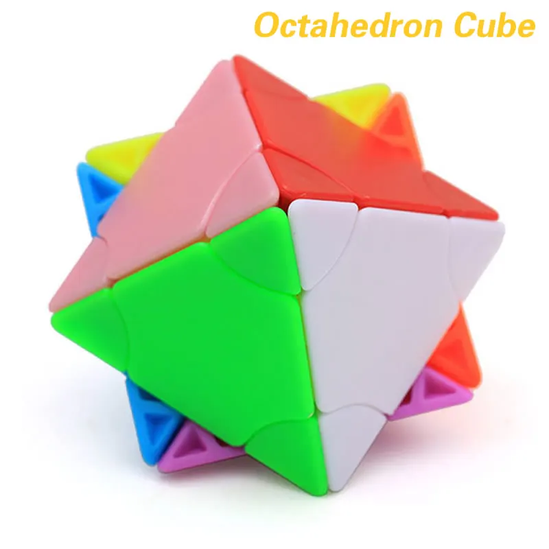 Octahedron Fangshi F/S limCube 2x2x2 трансформер Pyraminxeds волшебный куб Пирамида/Твин башня/шестигранный ромб/октаэдр скоростная головоломка игрушки - Цвет: Octahedron