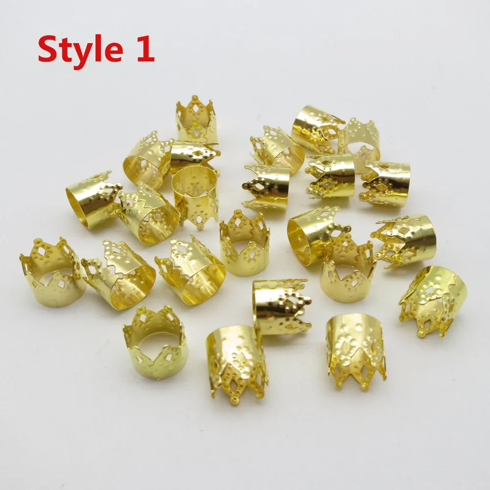 Gold Hair Bead Clickers  Mixed Pack  REGALROSE