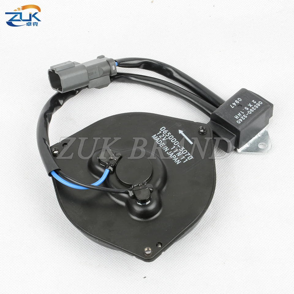 ZUK Cooling Fan Motor For HONDA FIT JAZZ 2005-2008 GD1/GD3 FIT SALOON 03-06 GD6/GD8 Civic 2006-2011 FA1 CRV 2007-2011 RE1/2/4 radiator fan control module