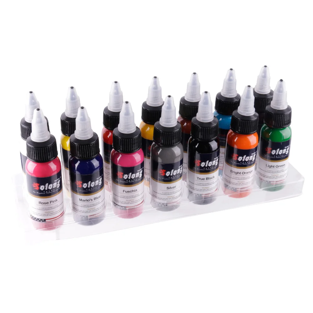 7/14/24 Colors 30ml/bottle tattoo ink permanent Body Arts pigments for microblading pigment Makeup tattoo ink set