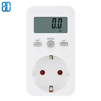 

EU European Metering Socket Small Screen Power Metering Socket Power Meter Intelligent Billing Socket Home Timer Socket