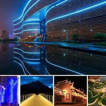 

HOT LED Strip Lights RGB Waterproof Light Strip 10M 300 LEDs Remote Control Decorative Lamp TI99