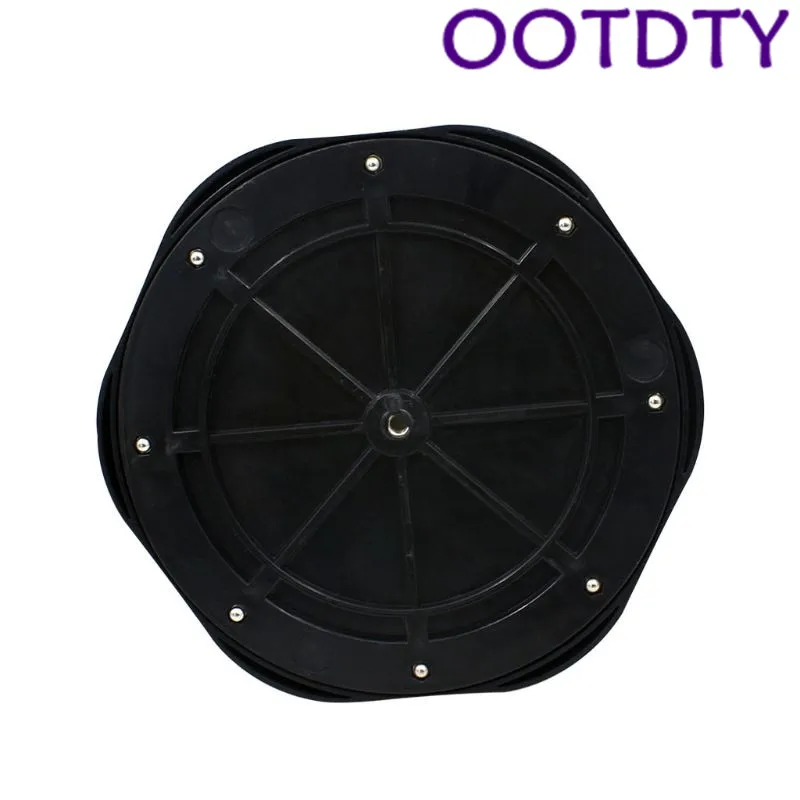 OOTDTY немой барабан пластиковый Тренировочный Коврик с палочками 10 дюймов