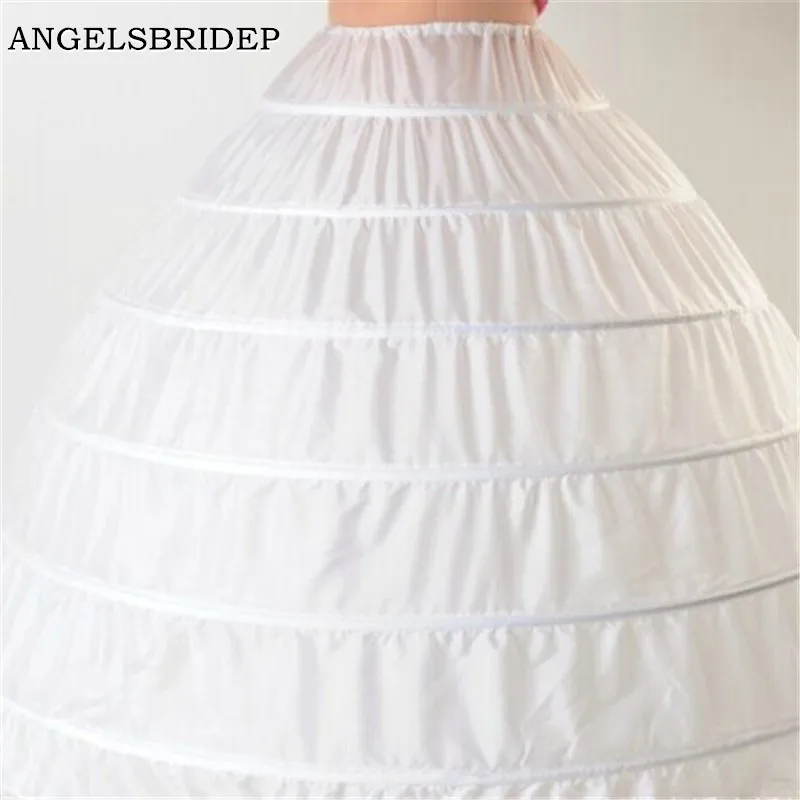 ANGELSBRIDEP модные Подъюбники с 6 ободками для бальных платьев свадебные платья