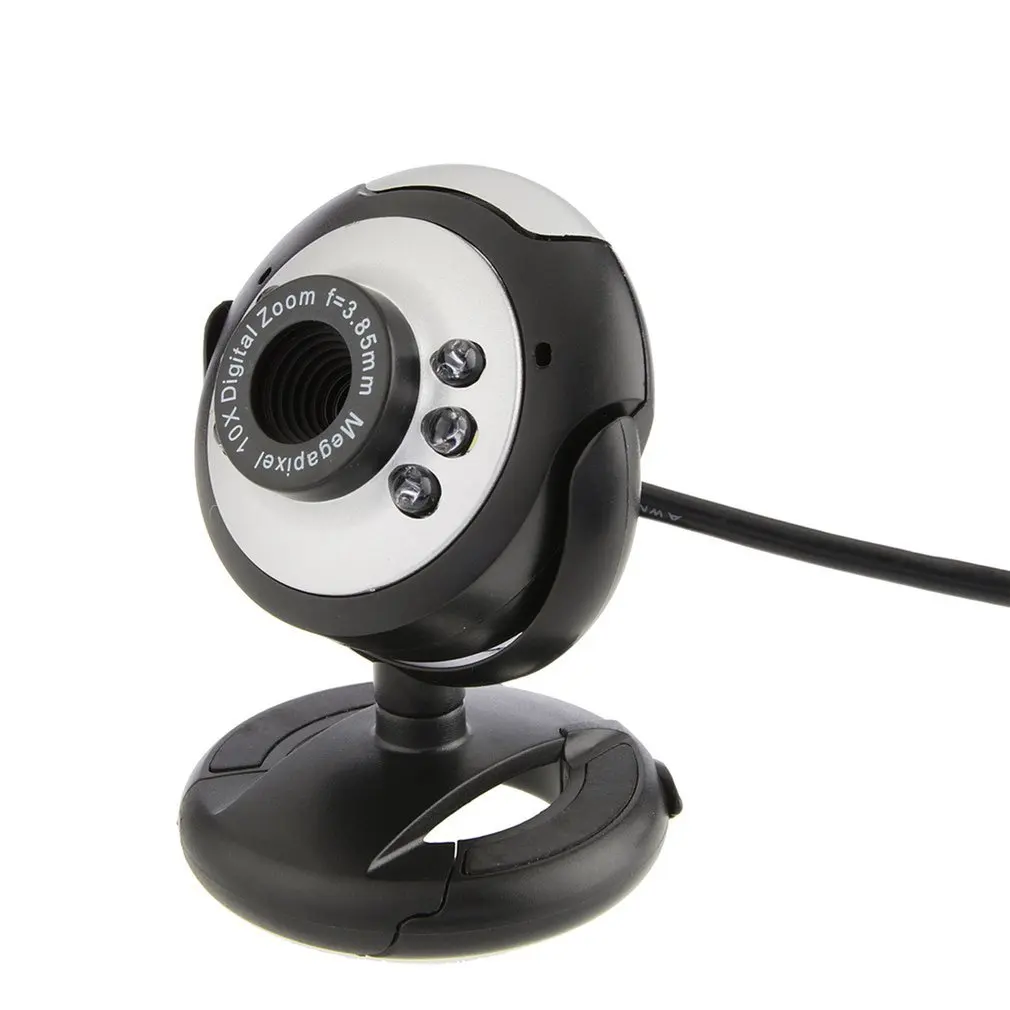 

New 360 Degrees Rotatable 2.0 HD Webcam 1080p USB Camera Video Recording Web Camera With Microphone For PC Computer